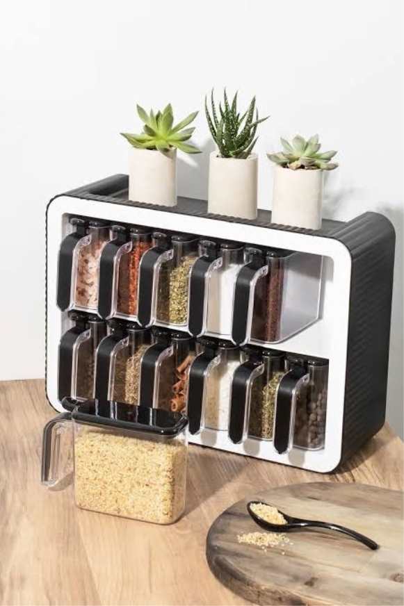 barones baharatlık kaşıklı yapışkanlı 12 li 500 ml