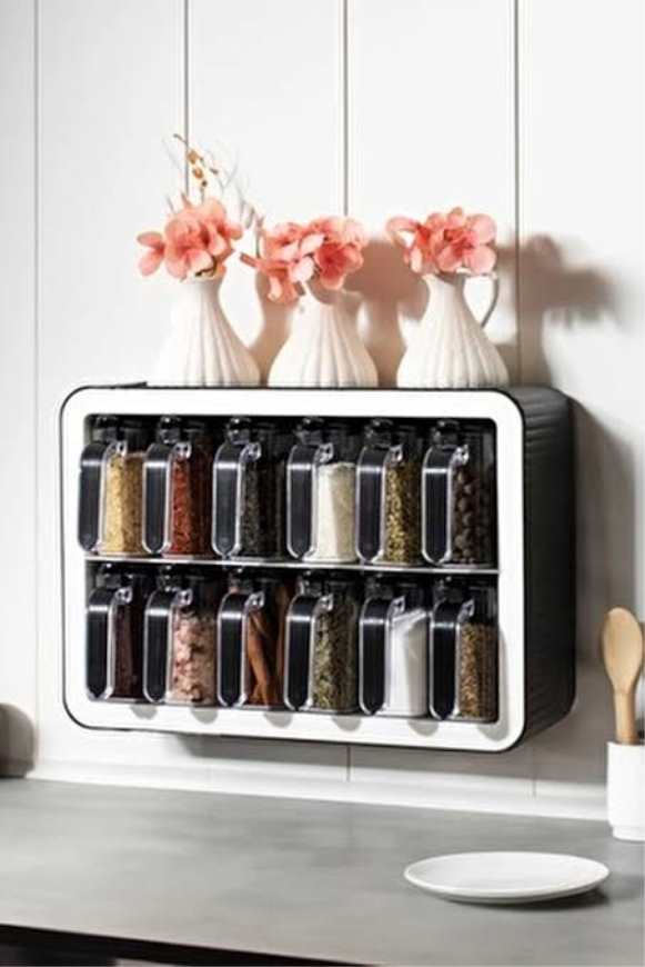 barones baharatlık kaşıklı yapışkanlı 12 li 500 ml 2